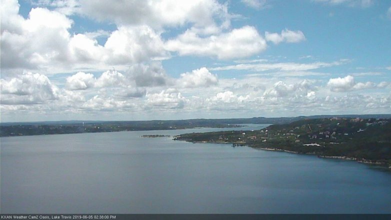 Lake Travis webcam, June 5, 2019 1:40 PM CT