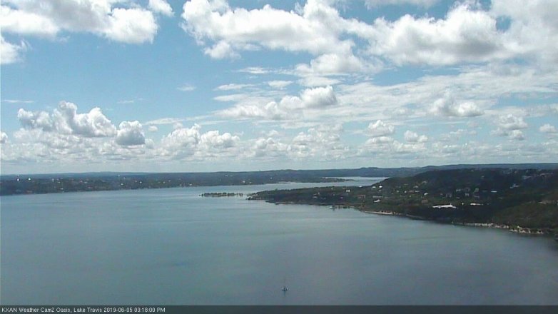 Lake Travis webcam, June 5, 2019 2:20 PM CT