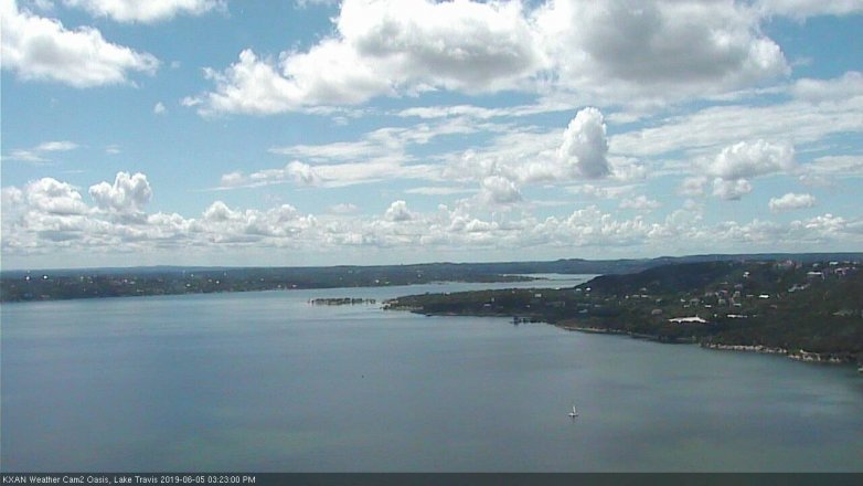 Lake Travis webcam, June 5, 2019 2:25 PM CT