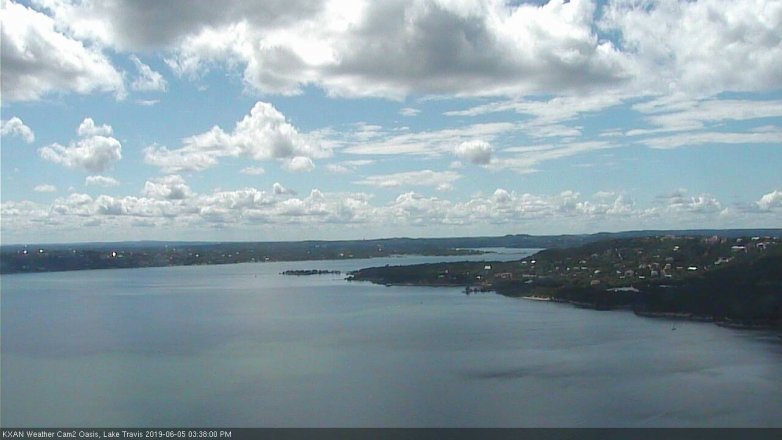 Lake Travis webcam, June 5, 2019 2:40 PM CT