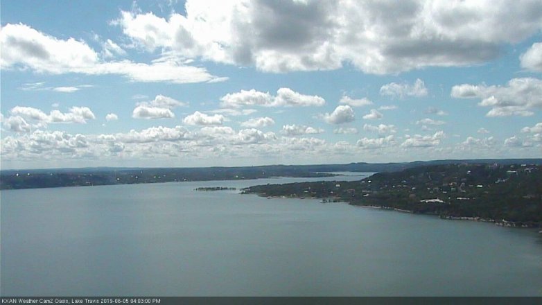 Lake Travis webcam, June 5, 2019 3:05 PM CT