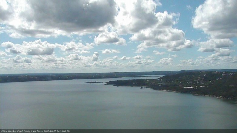 Lake Travis webcam, June 5, 2019 3:15 PM CT