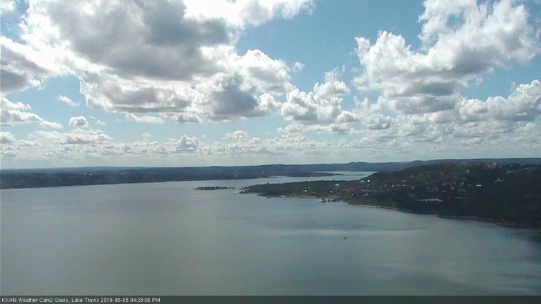 Lake Travis webcam, June 5, 2019 3:30 PM CT