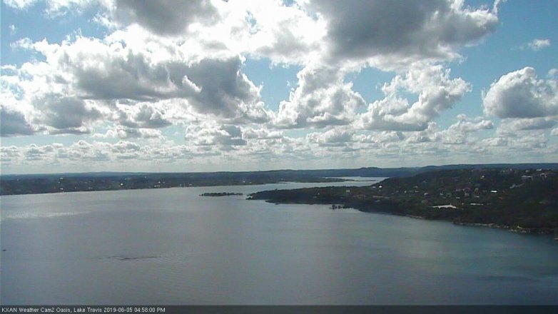 Lake Travis webcam, June 5, 2019 4:00 PM CT