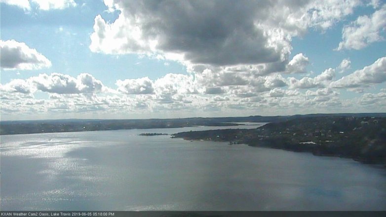 Lake Travis webcam, June 5, 2019 4:20 PM CT