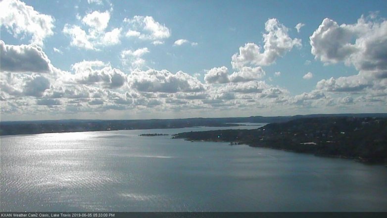 Lake Travis webcam, June 5, 2019 4:35 PM CT