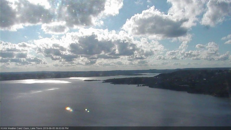 Lake Travis webcam, June 5, 2019 5:05 PM CT