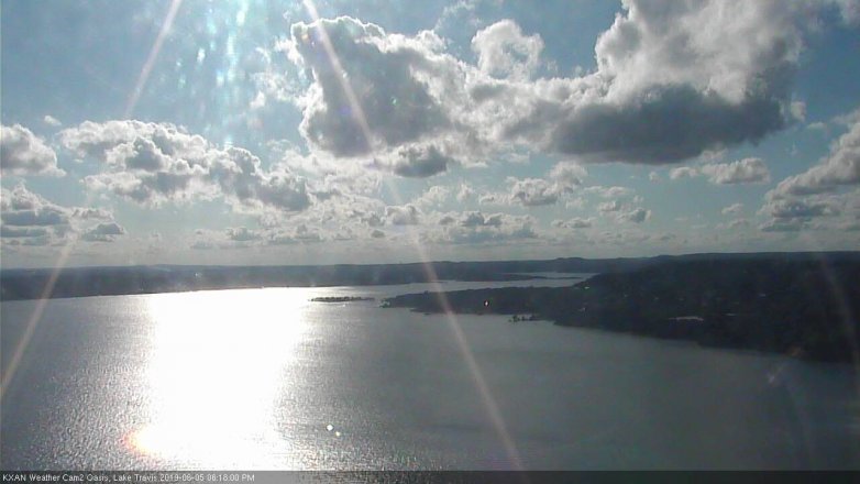 Lake Travis webcam, June 5, 2019 5:20 PM CT