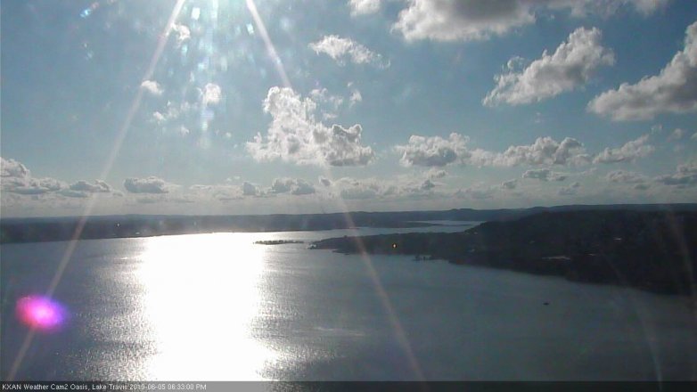 Lake Travis webcam, June 5, 2019 5:35 PM CT