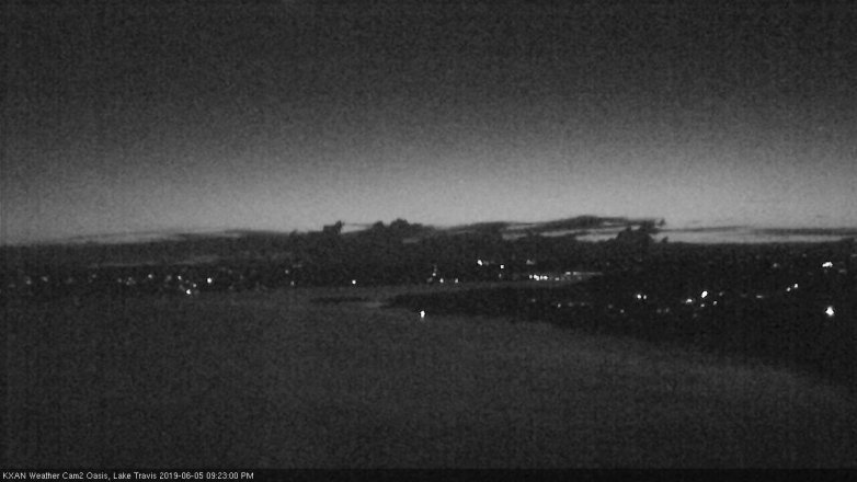 Lake Travis webcam, June 5, 2019 8:25 PM CT