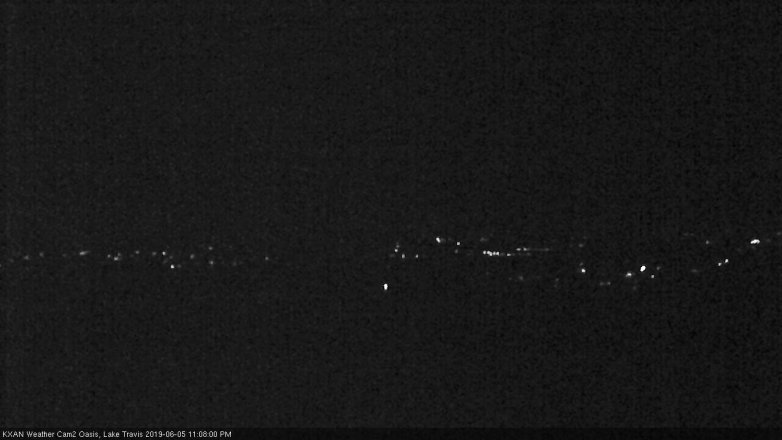 Lake Travis webcam, June 5, 2019 10:10 PM CT