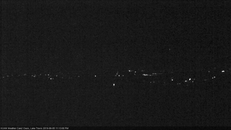 Lake Travis webcam, June 5, 2019 10:15 PM CT