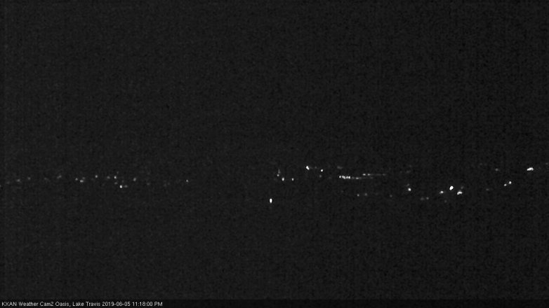Lake Travis webcam, June 5, 2019 10:20 PM CT