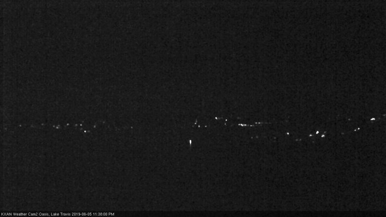 Lake Travis webcam, June 5, 2019 10:40 PM CT