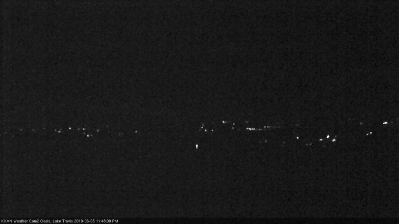 Lake Travis webcam, June 5, 2019 10:50 PM CT