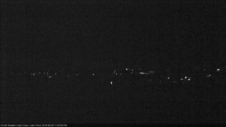 Lake Travis webcam, June 5, 2019 10:55 PM CT