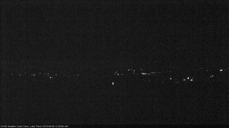 Lake Travis webcam, June 5, 2019 11:40 PM CT