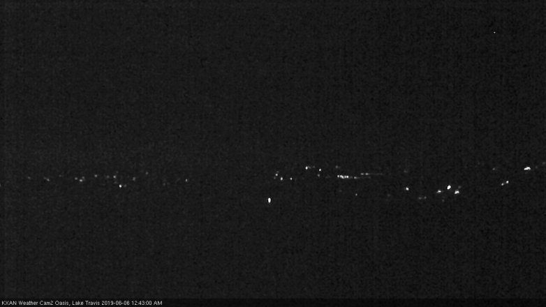 Lake Travis webcam, June 5, 2019 11:45 PM CT
