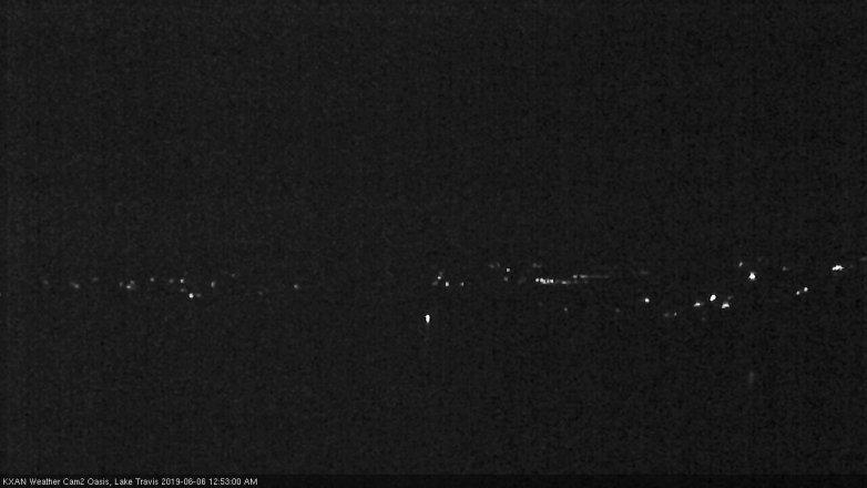 Lake Travis webcam, June 5, 2019 11:55 PM CT