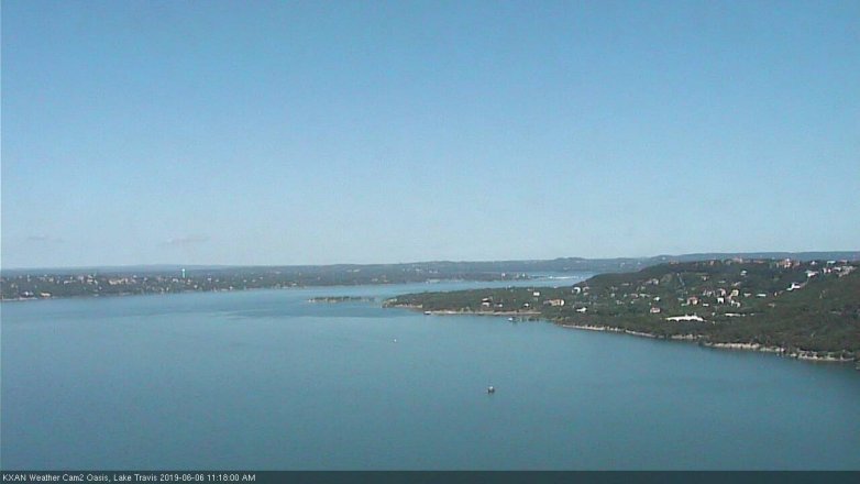 Lake Travis webcam, June 6, 2019 10:20 AM CT