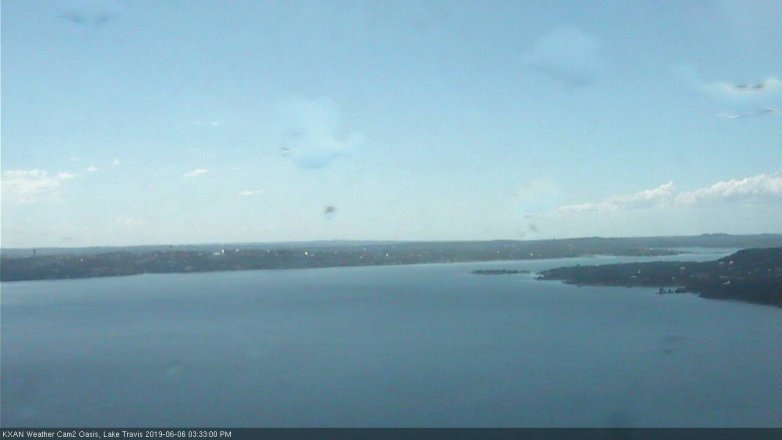 Lake Travis webcam, June 6, 2019 2:35 PM CT