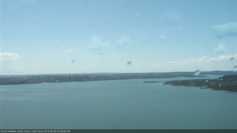 Lake Travis webcam, June 6, 2019 2:40 PM CT