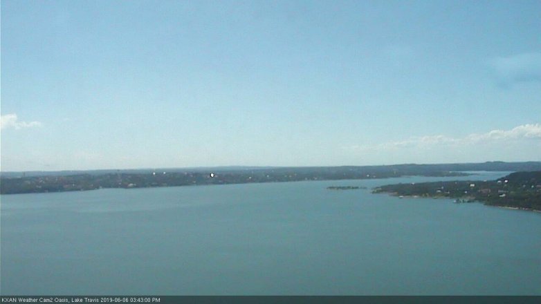 Lake Travis webcam, June 6, 2019 2:45 PM CT