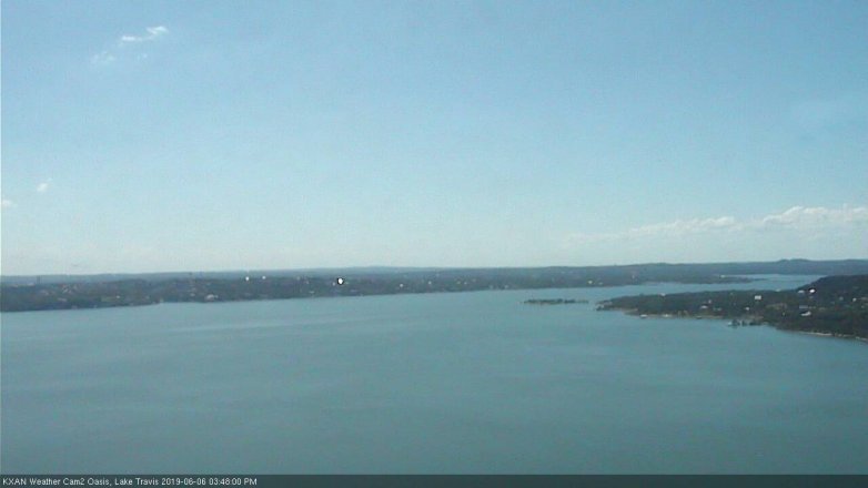 Lake Travis webcam, June 6, 2019 2:50 PM CT
