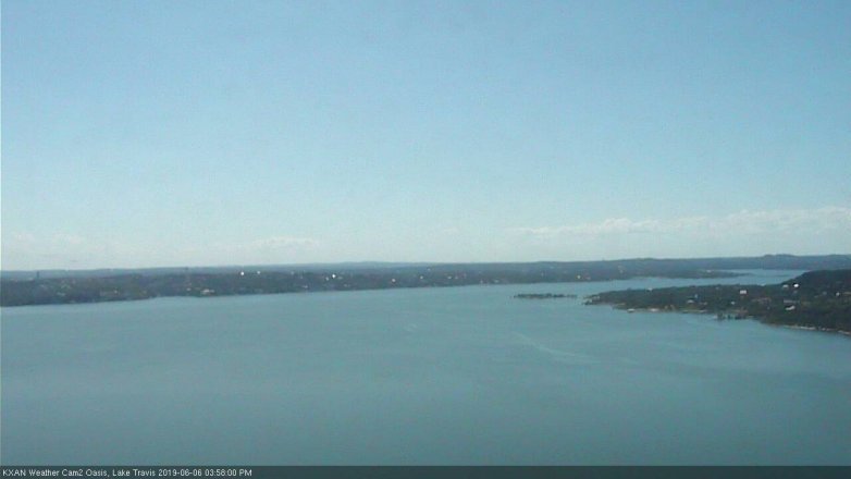 Lake Travis webcam, June 6, 2019 3:00 PM CT