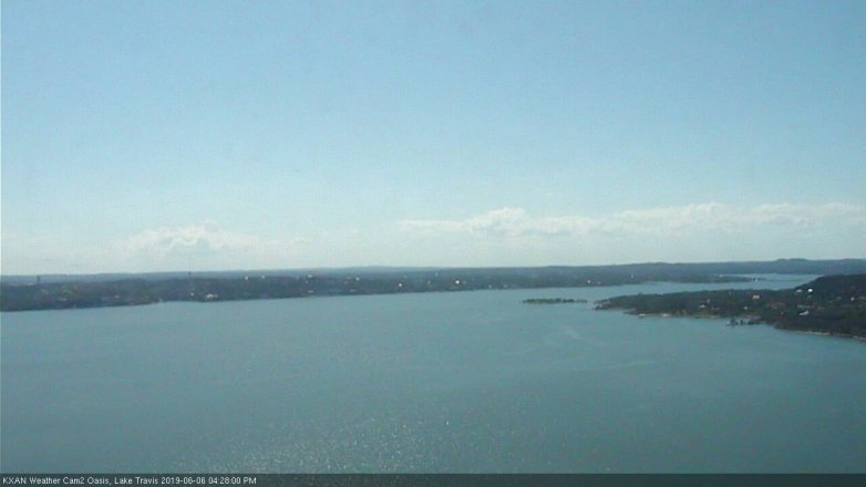 Lake Travis webcam, June 6, 2019 3:30 PM CT