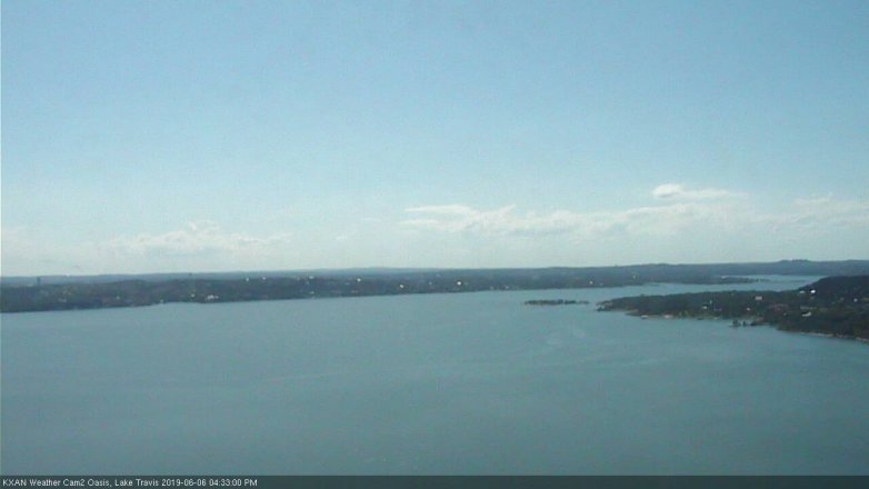 Lake Travis webcam, June 6, 2019 3:35 PM CT