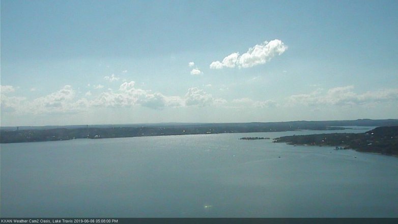 Lake Travis webcam, June 6, 2019 4:10 PM CT