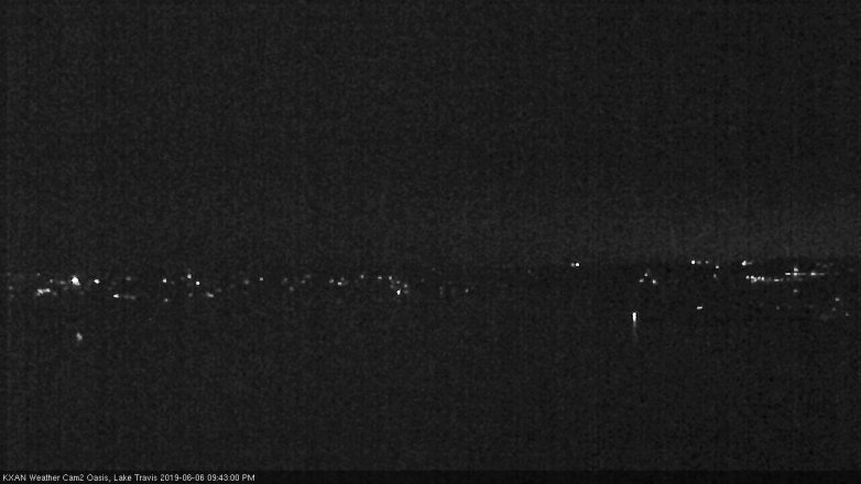Lake Travis webcam, June 6, 2019 8:45 PM CT