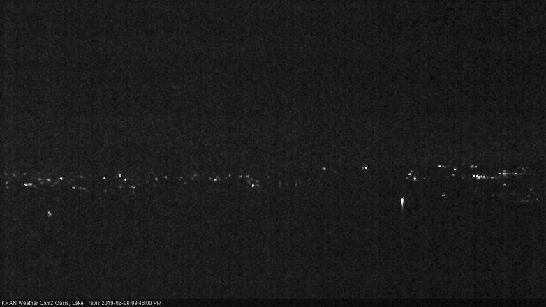 Lake Travis webcam, June 6, 2019 8:50 PM CT