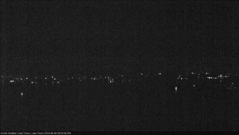 Lake Travis webcam, June 6, 2019 8:55 PM CT