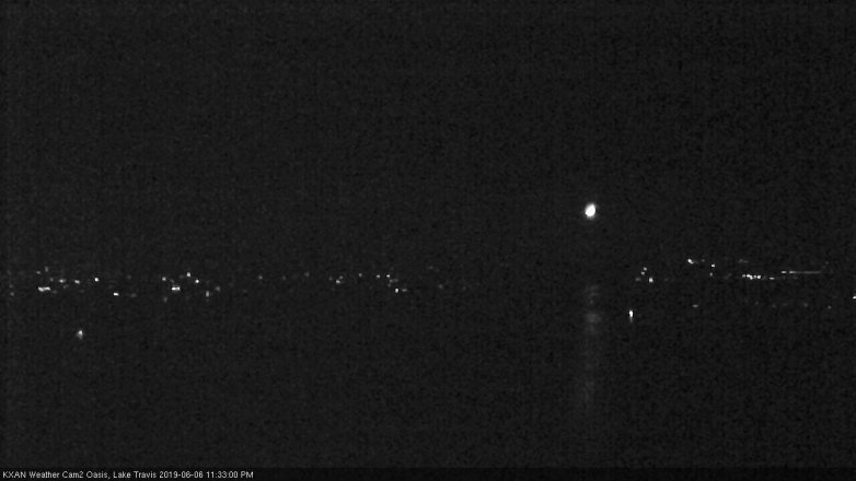 Lake Travis webcam, June 6, 2019 10:35 PM CT