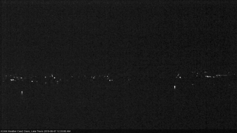Lake Travis webcam, June 6, 2019 11:35 PM CT