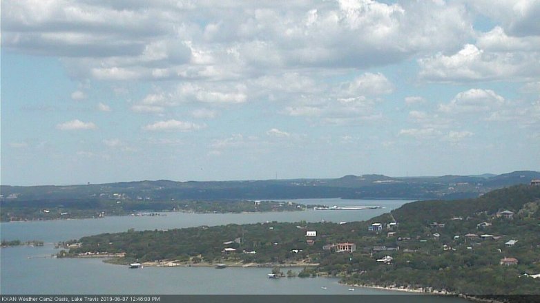 Lake Travis webcam, June 7, 2019 11:50 AM CT