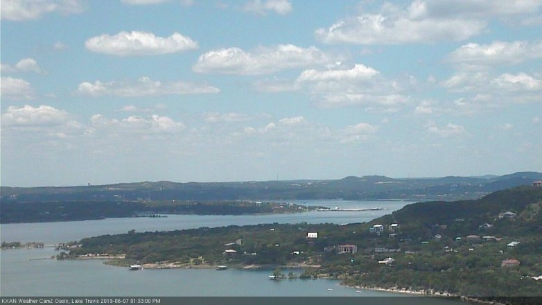Lake Travis webcam, June 7, 2019 12:35 PM CT