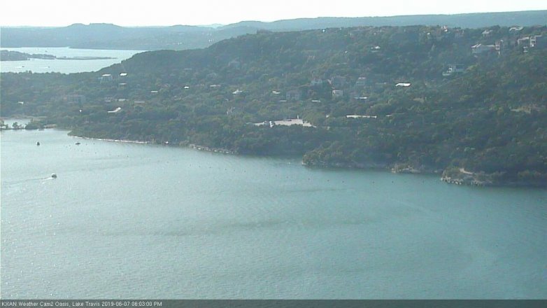 Lake Travis webcam, June 7, 2019 5:05 PM CT