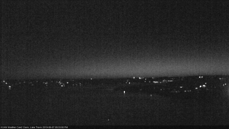 Lake Travis webcam, June 7, 2019 8:35 PM CT
