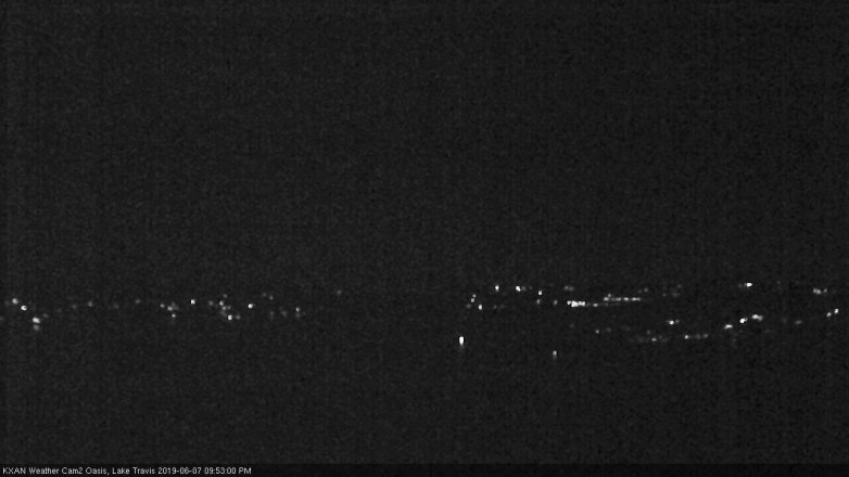 Lake Travis webcam, June 7, 2019 8:55 PM CT
