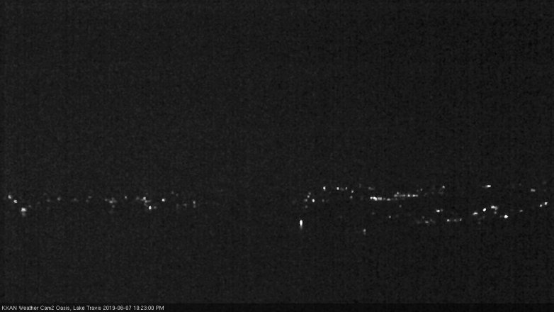 Lake Travis webcam, June 7, 2019 9:25 PM CT