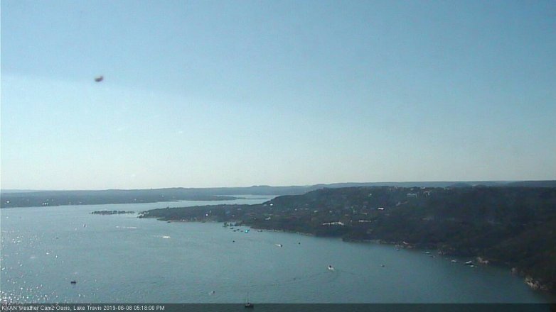 Lake Travis webcam, June 8, 2019 4:20 PM CT
