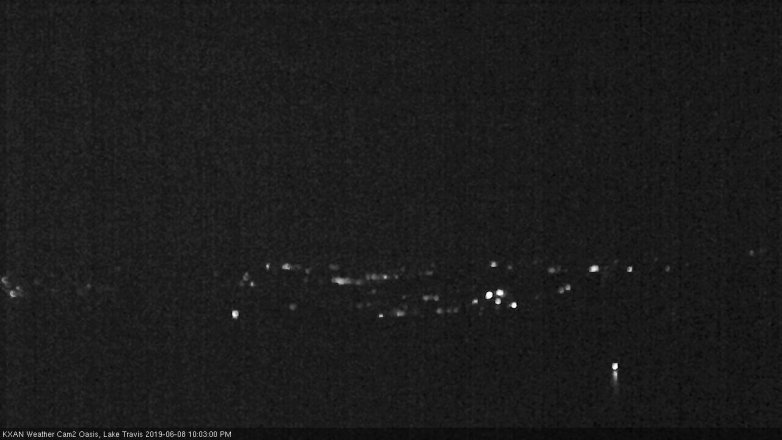 Lake Travis webcam, June 8, 2019 9:05 PM CT