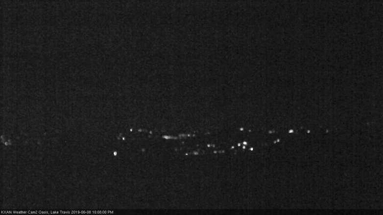 Lake Travis webcam, June 8, 2019 9:10 PM CT