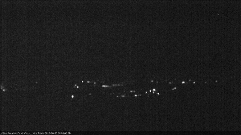 Lake Travis webcam, June 8, 2019 9:35 PM CT