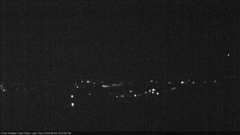 Lake Travis webcam, June 8, 2019 9:55 PM CT