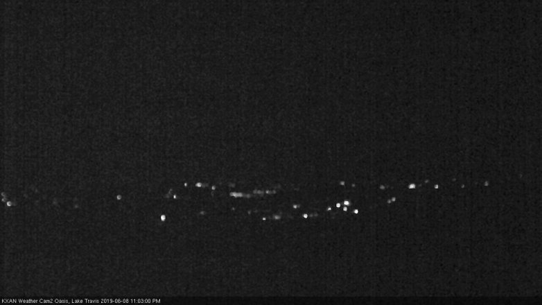 Lake Travis webcam, June 8, 2019 10:05 PM CT