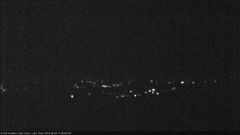 Lake Travis webcam, June 8, 2019 10:10 PM CT